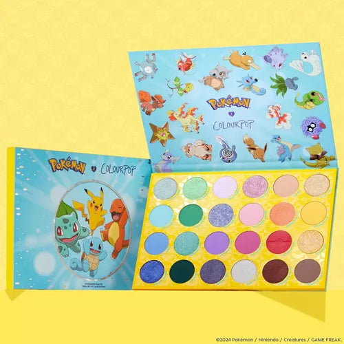 Paleta de sombras Pokémon x Colourpop