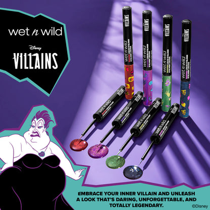 ⚠️ PREVENTA Maquillaje Disney Villains Delineador liquido ojos eyeliner Anti social