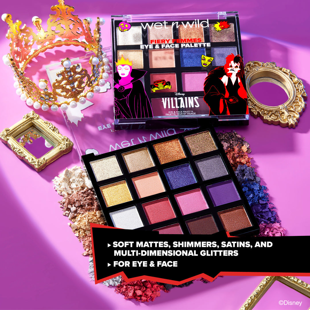 ⚠️ PREVENTA Maquillaje Disney Villains Paleta de Sombras Unleashed