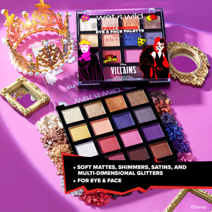 ⚠️ PREVENTA Maquillaje Disney Villains Paleta de Sombras Unleashed