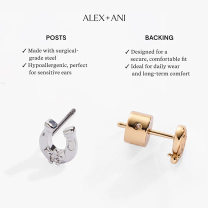 ⚠️PREVENTA IMPORTACIÓN Set de Aretes Polly Pocket™ (3 Piezas) Alex+Ani ORIGINAL Joyeria Original Licencia Mattel Se enviará alrededor de 15 días después de su compra