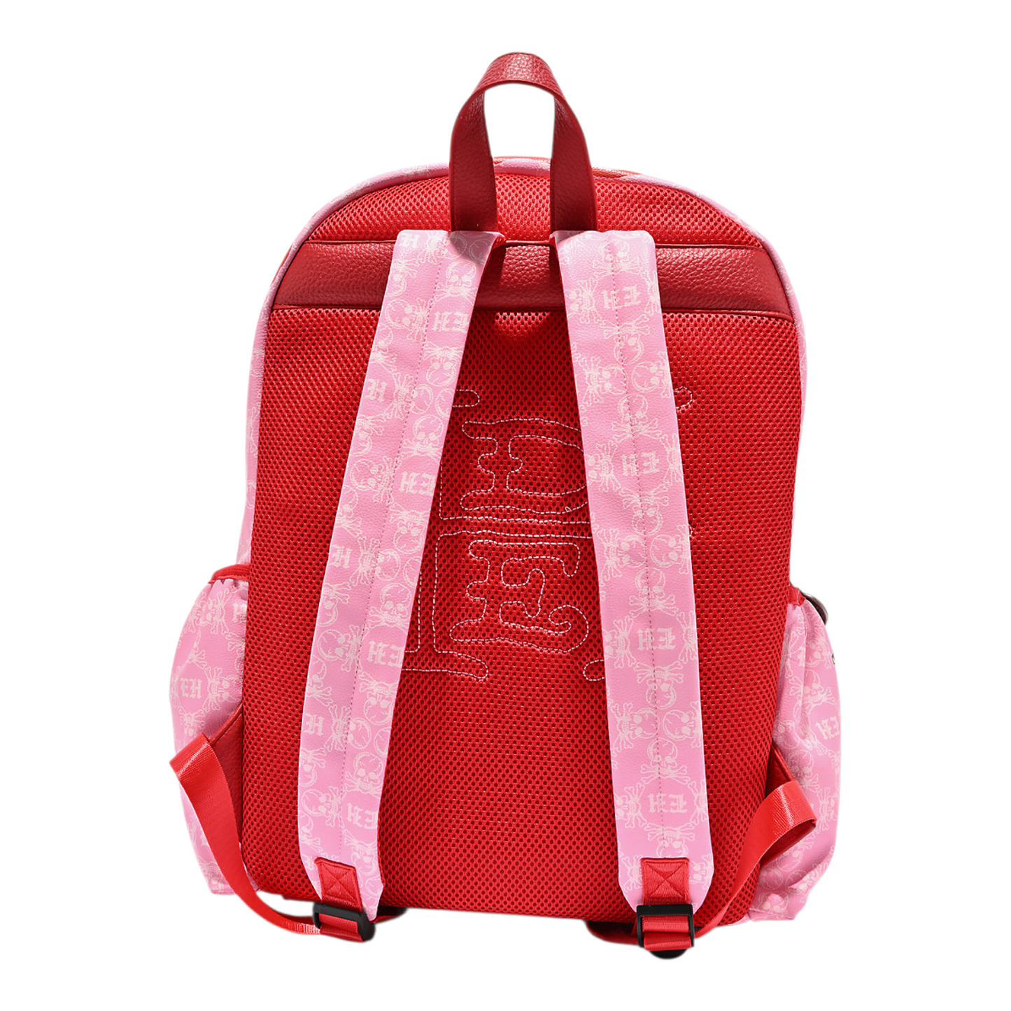 Mochila rosa con cristales Ed Hardy 42x37cm aprox