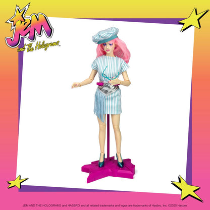 *caja con detalle estetico* Jem and the Holograms muñeca retro Loyal subjects año 2025 (musical)
