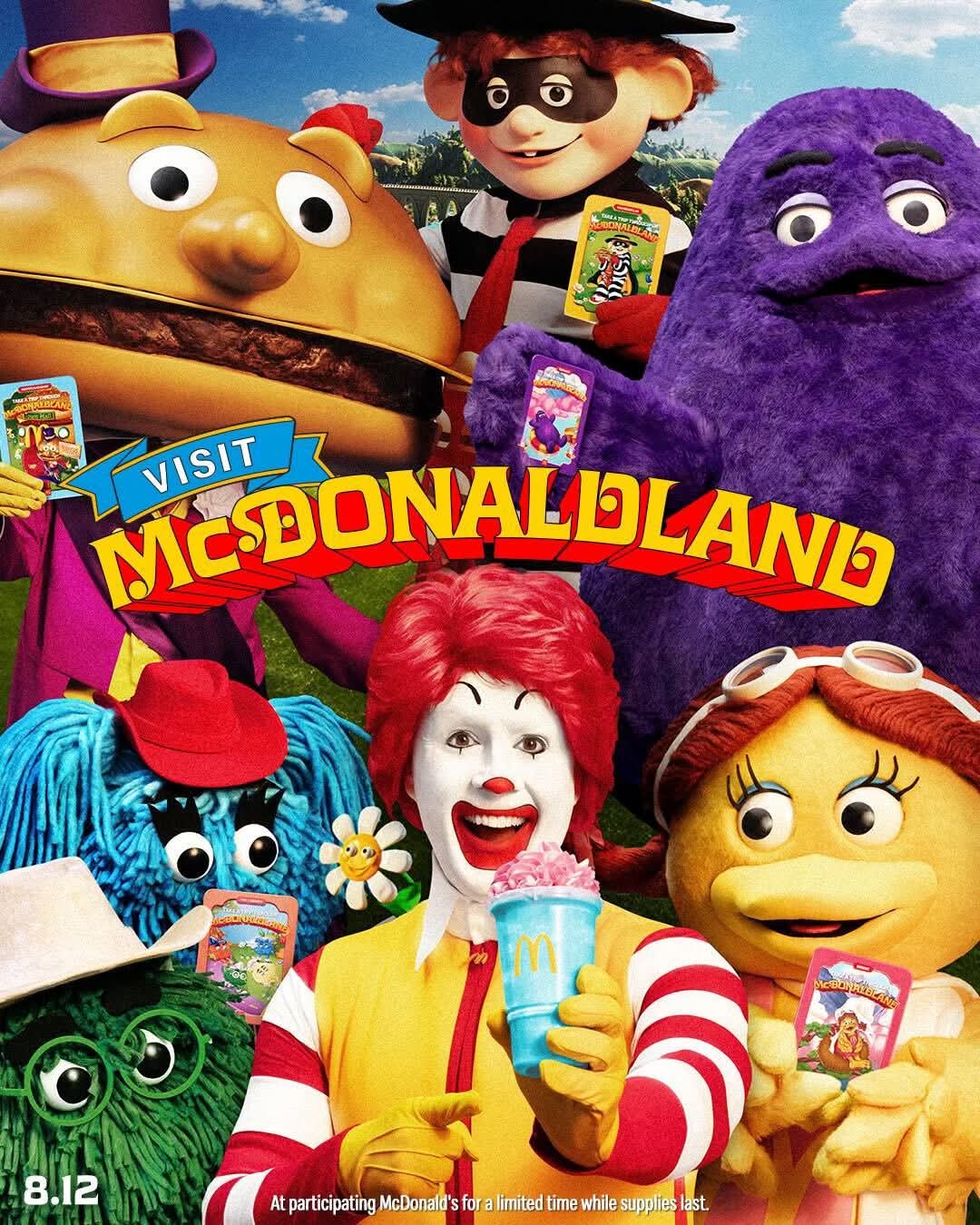 A elegir McDonald's Happy Meal Latas coleccionables del McDonaldland Meal (Adult Happy Meal) año 2025
