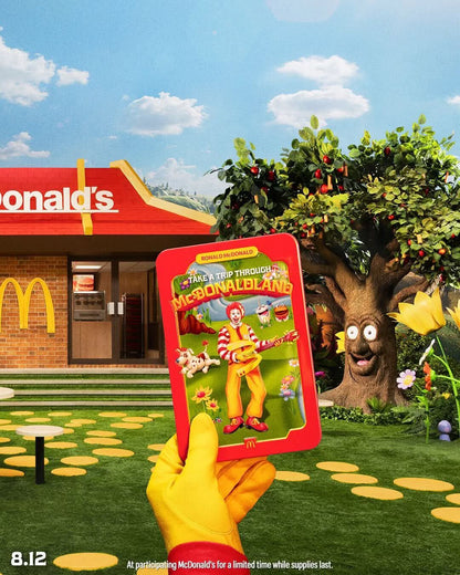 A elegir McDonald's Happy Meal Latas coleccionables del McDonaldland Meal (Adult Happy Meal) año 2025