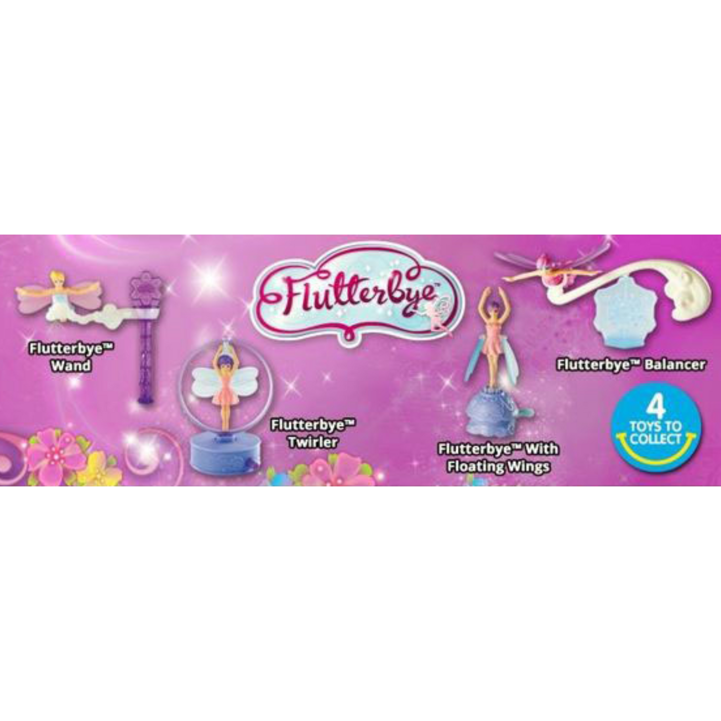 McDonald's Happy Meal Flutterby fairies 2014