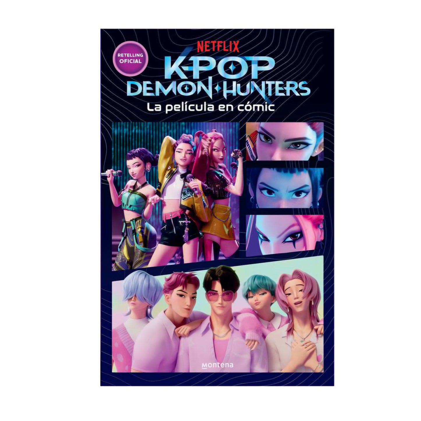 K-Pop Demon Hunters: The Movie in Comics - Netflix Libro pasta blanda