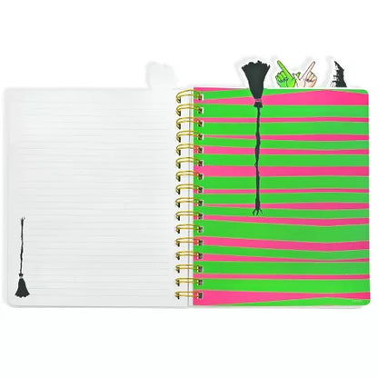 Libreta Wicked Elphaba con separadores. 96 hojas DIY