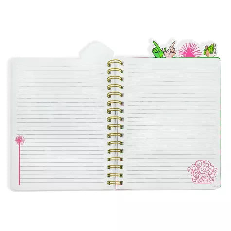 Libreta Wicked con separadores. 96 hojas. Glinda DIY