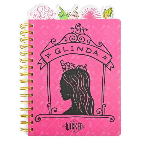 Libreta Wicked con separadores. 96 hojas. Glinda DIY