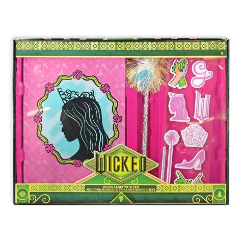Libreta Wicked con pluma y stickers Glinda DIY