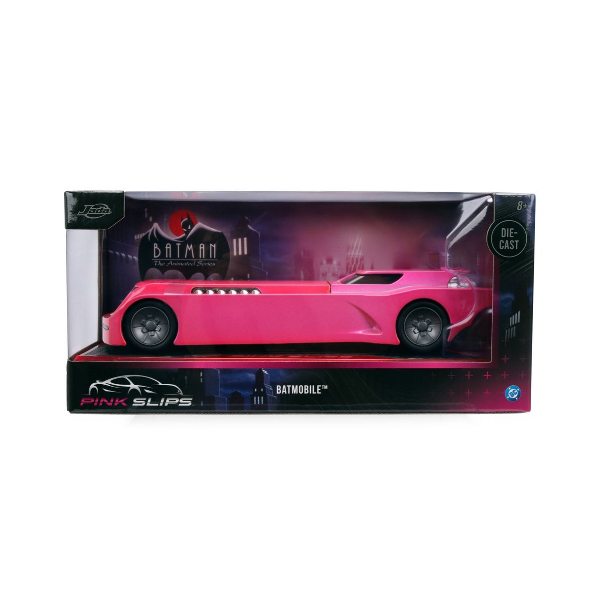 Jada Diecast Escala 1:24 Batimóvil Rosa