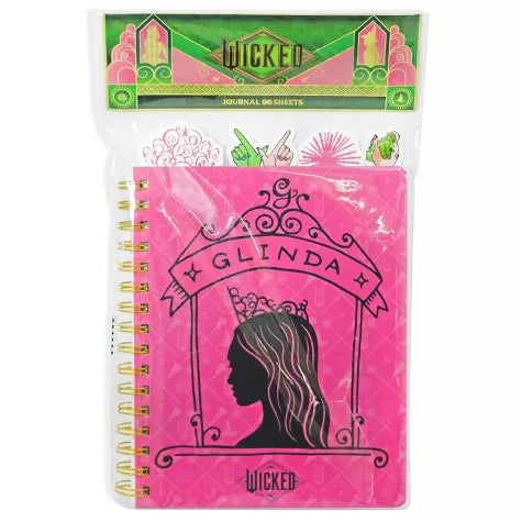 Libreta Wicked con separadores. 96 hojas. Glinda DIY