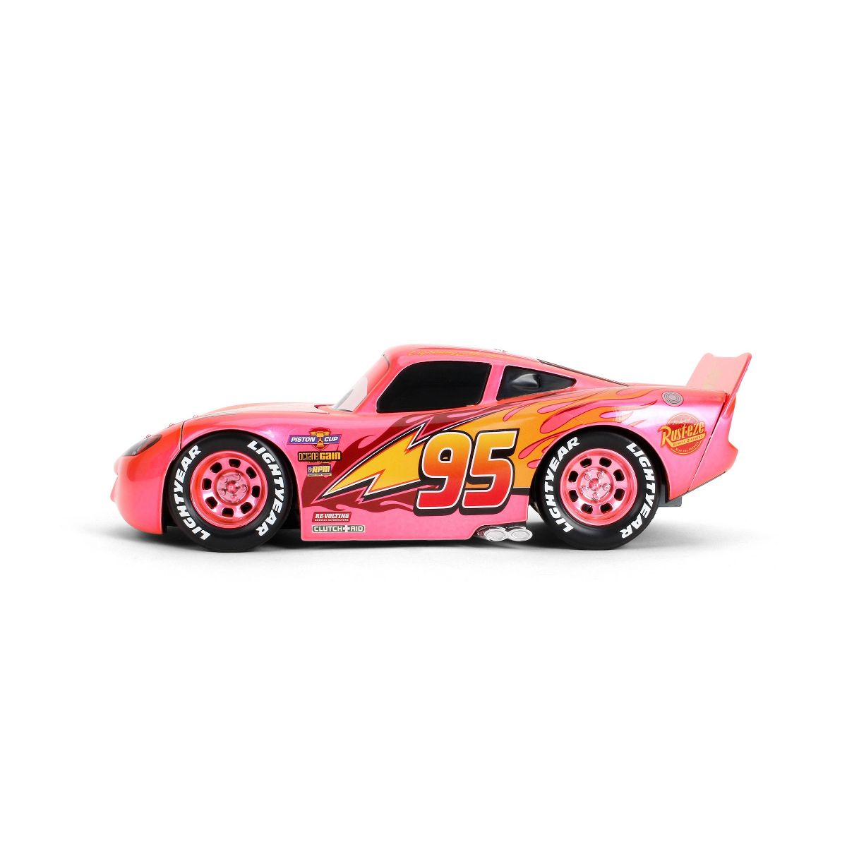 Jada Diecast Escala 1:24 Rayo McQueen Rosa Cars Pink Slips