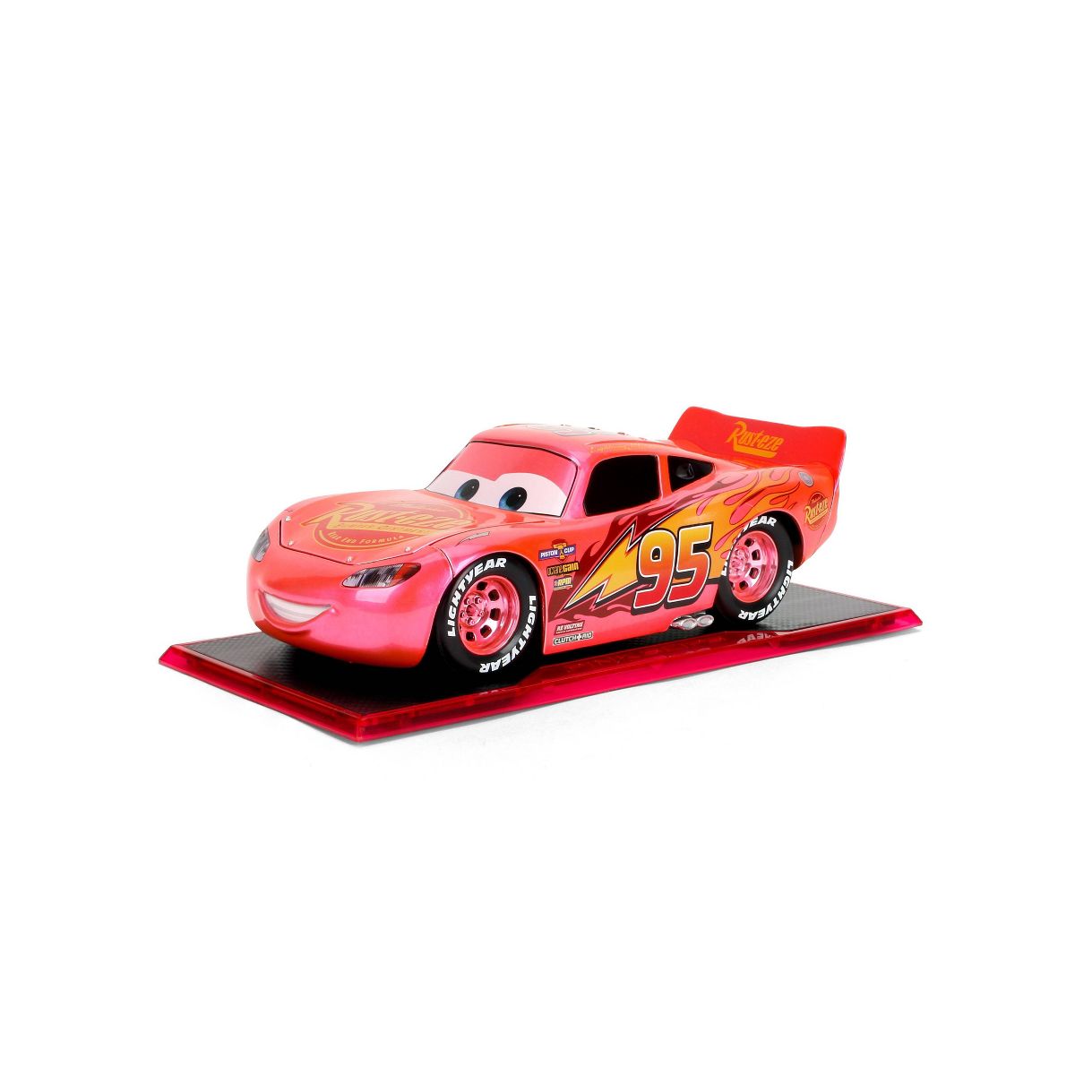 Jada Diecast Escala 1:24 Rayo McQueen Rosa Cars Pink Slips
