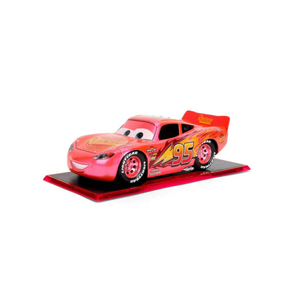 Jada Diecast Escala 1:24 Rayo McQueen Rosa Cars Pink Slips