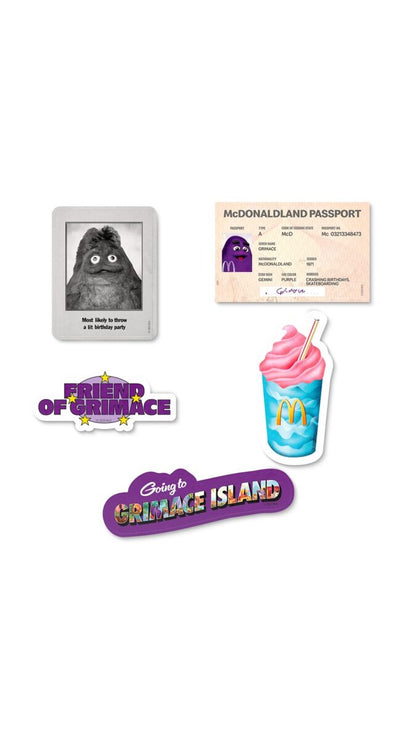 A elegir McDonald's Happy Meal Latas coleccionables del McDonaldland Meal (Adult Happy Meal) año 2025