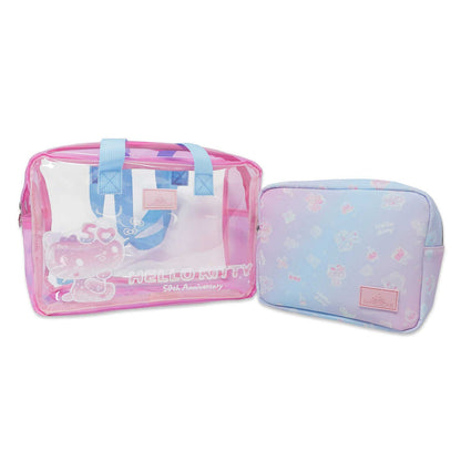 Impressions Vanity Hello Kitty 50 aniversario clutch set estuche