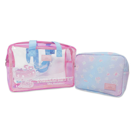 Impressions Vanity Hello Kitty 50 aniversario clutch set estuche