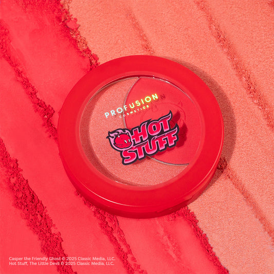 Hot Stuff + Casper Make up maquillaje Profusion Blush duo Shimmer Y Matte