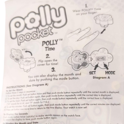 Polly Pocket Burger King Happy Meal año 2009 Kid's Club