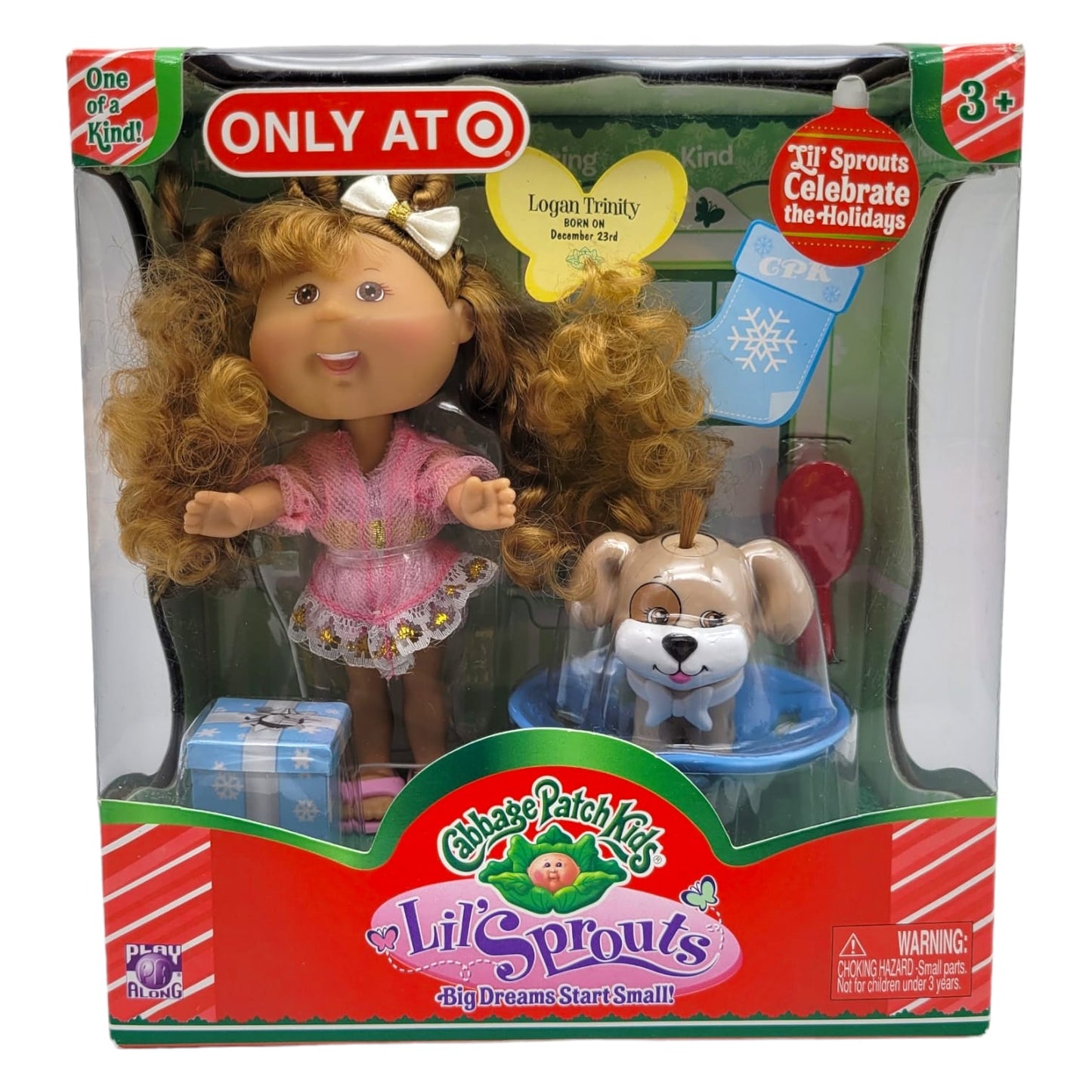 Cabbage patch vintage Lil'Sprouts Logan Trinity 23 Diciembre