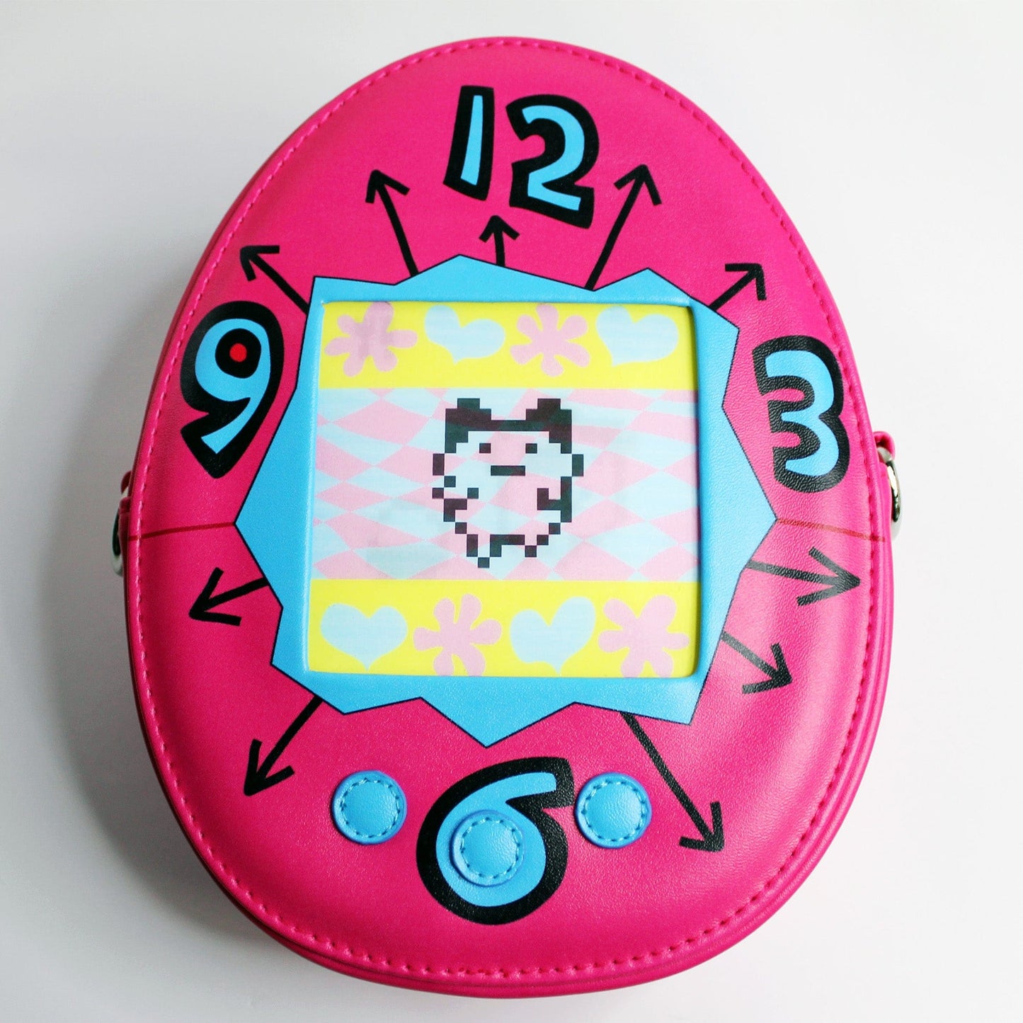 🎁ENVÍO GRATIS🎁 Crossbody lenticular Tamagotchi x Cakeworthy original