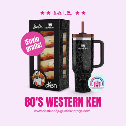 Stanley Barbie 40 Oz (1 lt) 80's Ken Western ENVÍO GRATIS