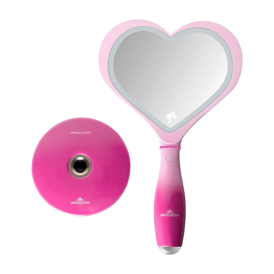 Impressions Vanity Barbie Espejo de Mano magnético tipo Flotante Luz led