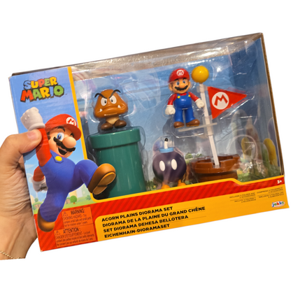 Mario Bros Nintendo Playset Diorama
