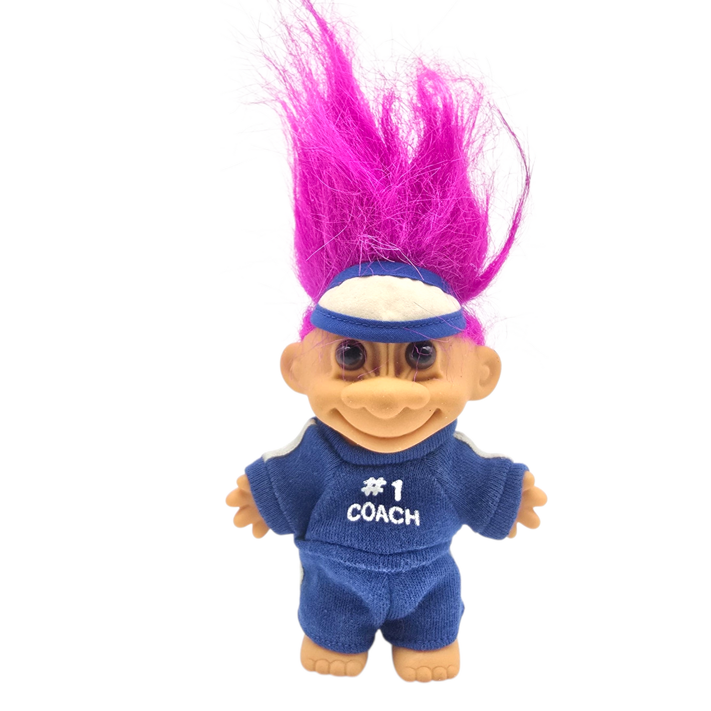 Troll Vintage Russ 11 cms años 90s Coach Morado