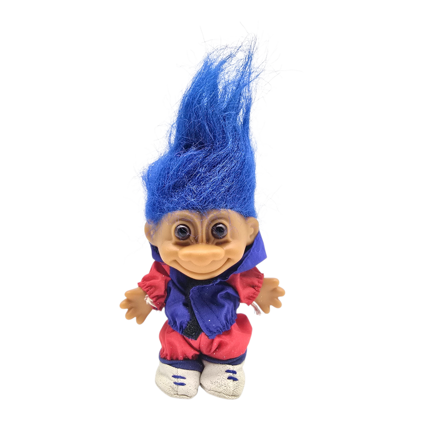 Troll Vintage Russ 11 cms años 90s con pants Azul