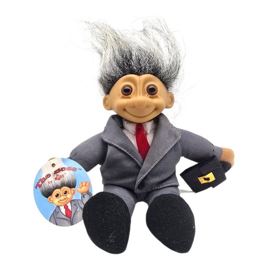 Troll Vintage Russ 11 cms años 90s Viejito cuerpo de tela