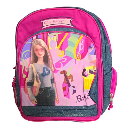 Mini Mochila Barbie vintage años 2000s Mediana 30x41 cms aprox con thermo