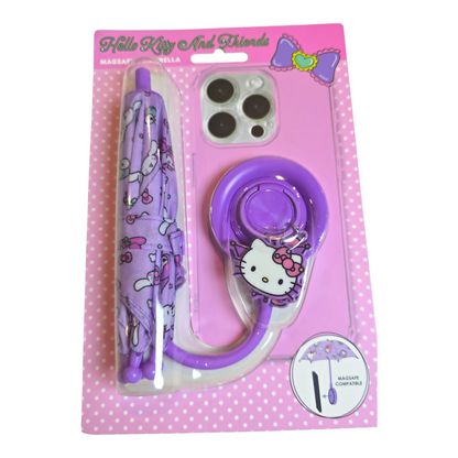 Hello Kitty Sombrilla para celular Magsafe magnética Stitch (últimas fotos ejemplo de uso)