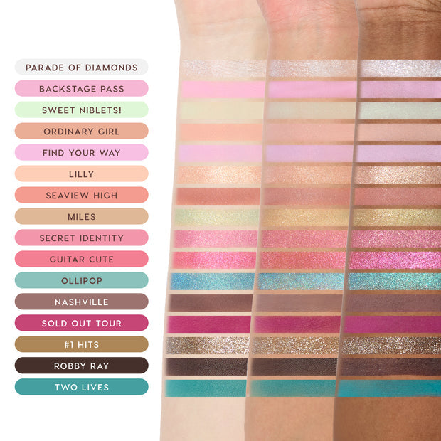 Colourpop Hannah Montana paleta de sombras Best of Both Worlds