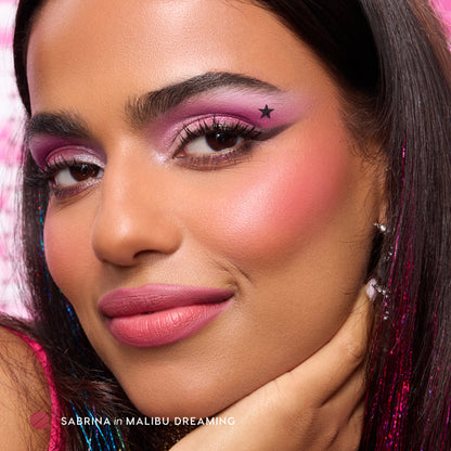 Colourpop Hannah Montana Malibu Dreaming lápiz delineador de labios y un labial Lippie Stix en tonos rosa cálido
