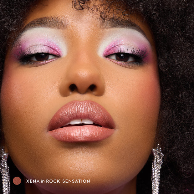 Colourpop Hannah Montana Rock Sensation lápiz delineador de labios y un labial Lippie Stix en tono castaño cálido