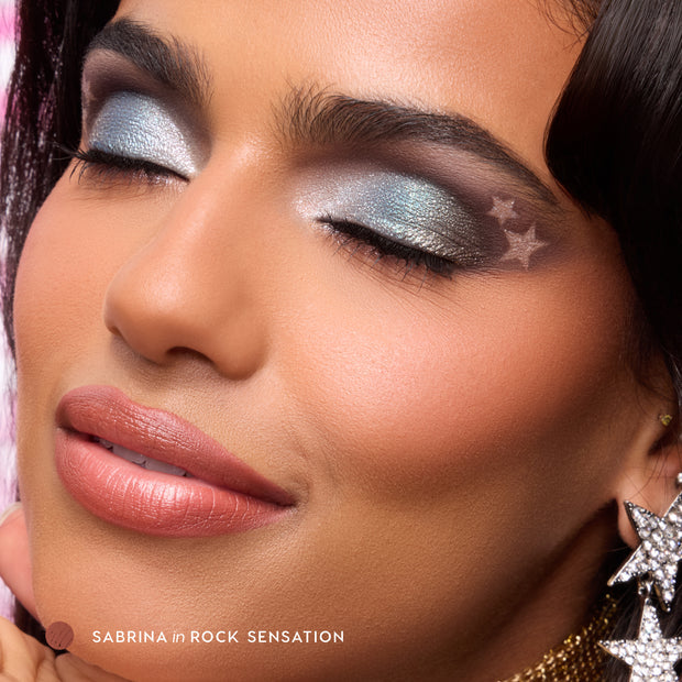 Colourpop Hannah Montana Rock Sensation lápiz delineador de labios y un labial Lippie Stix en tono castaño cálido