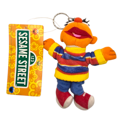 Llavero Vintage Enrique Ernie Plaza Sésamo con monedero año 2003 Sesame Street