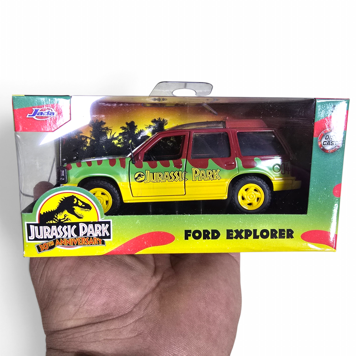 Jada Diecast Escala 1:32 Jurassic Park Ford Explorer