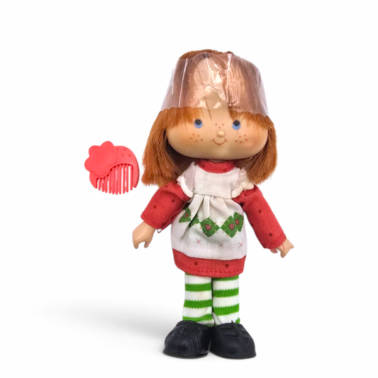 Muñeca Vintage Reacondicionada 💕 Pre-Loved Segunda Mano Rosita Fresita / Strawberry Shortcake #25 (Podría tener accesorios genéricos)
