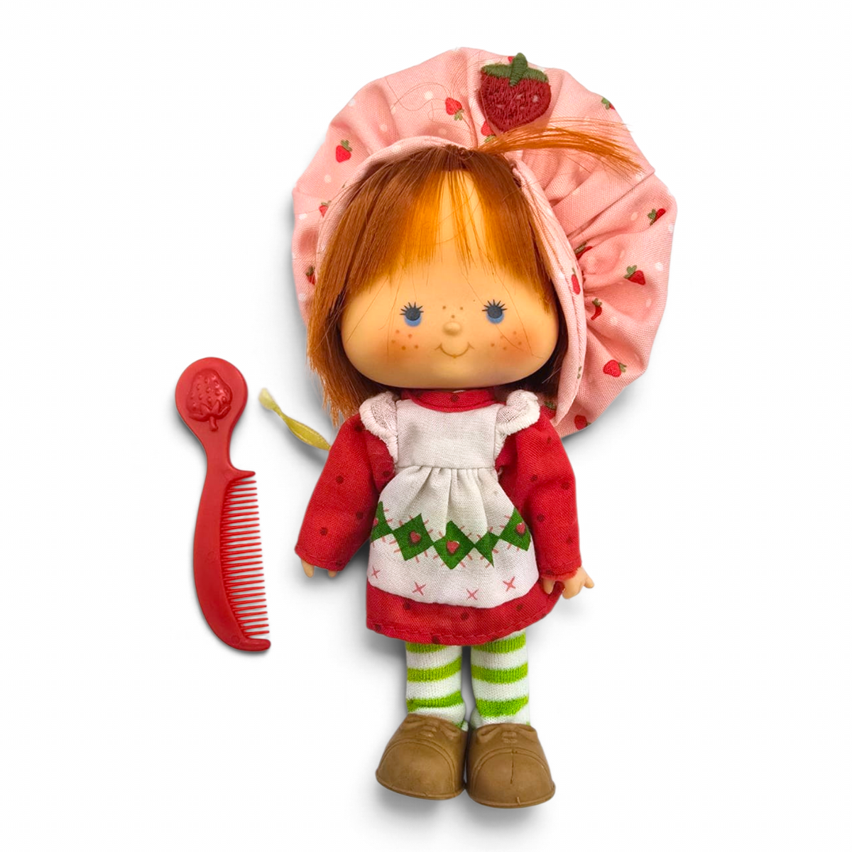 Muñeca Vintage Reacondicionada 💕 Pre-Loved Segunda Mano Rosita Fresita / Strawberry Shortcake #13 (Podría tener accesorios genéricos)
