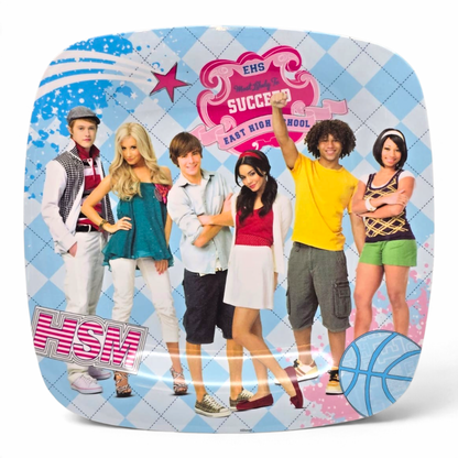 High School Musical Vintage años 2000s Plato de Melamina