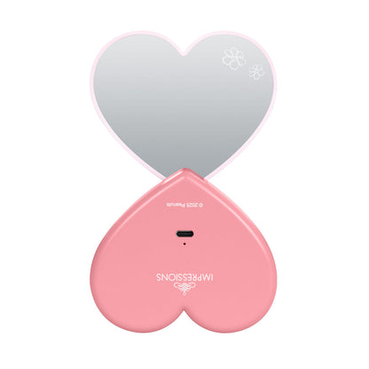 Impressions Vanity Snoopy Peanuts Espejo portátil. Con luz led touch y aumento. Recargable