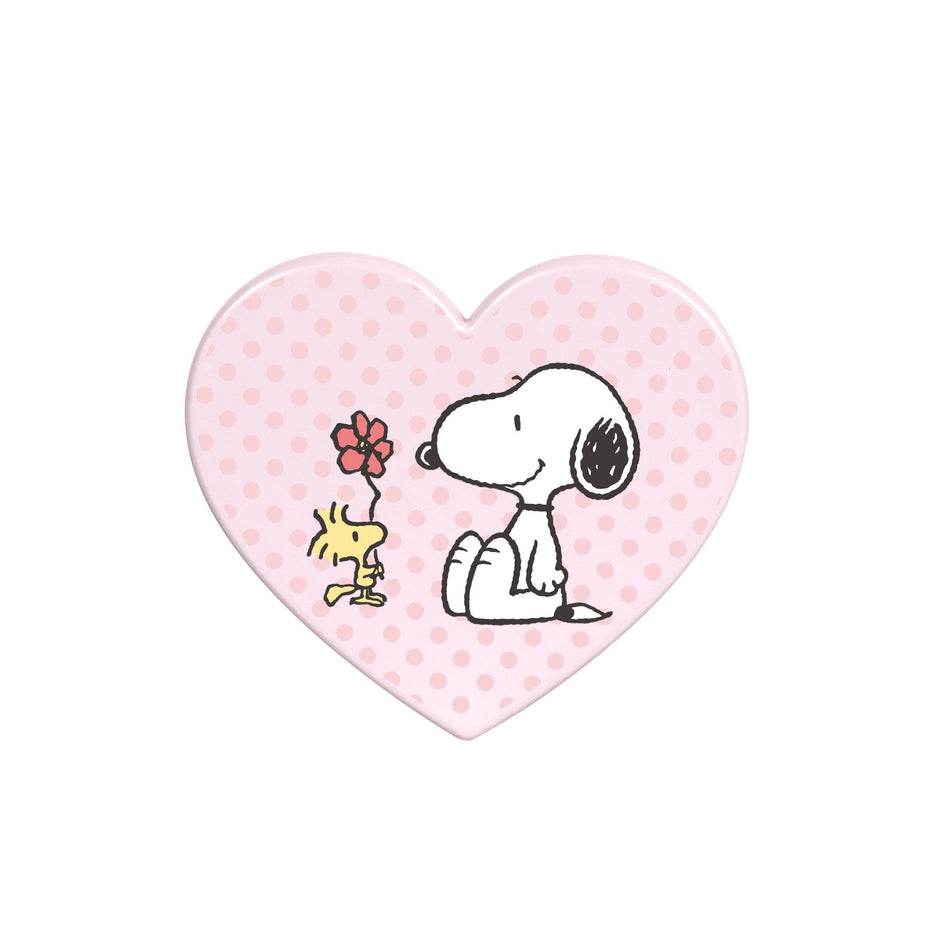 Impressions Vanity Snoopy Peanuts Espejo portátil. Con luz led touch y aumento. Recargable