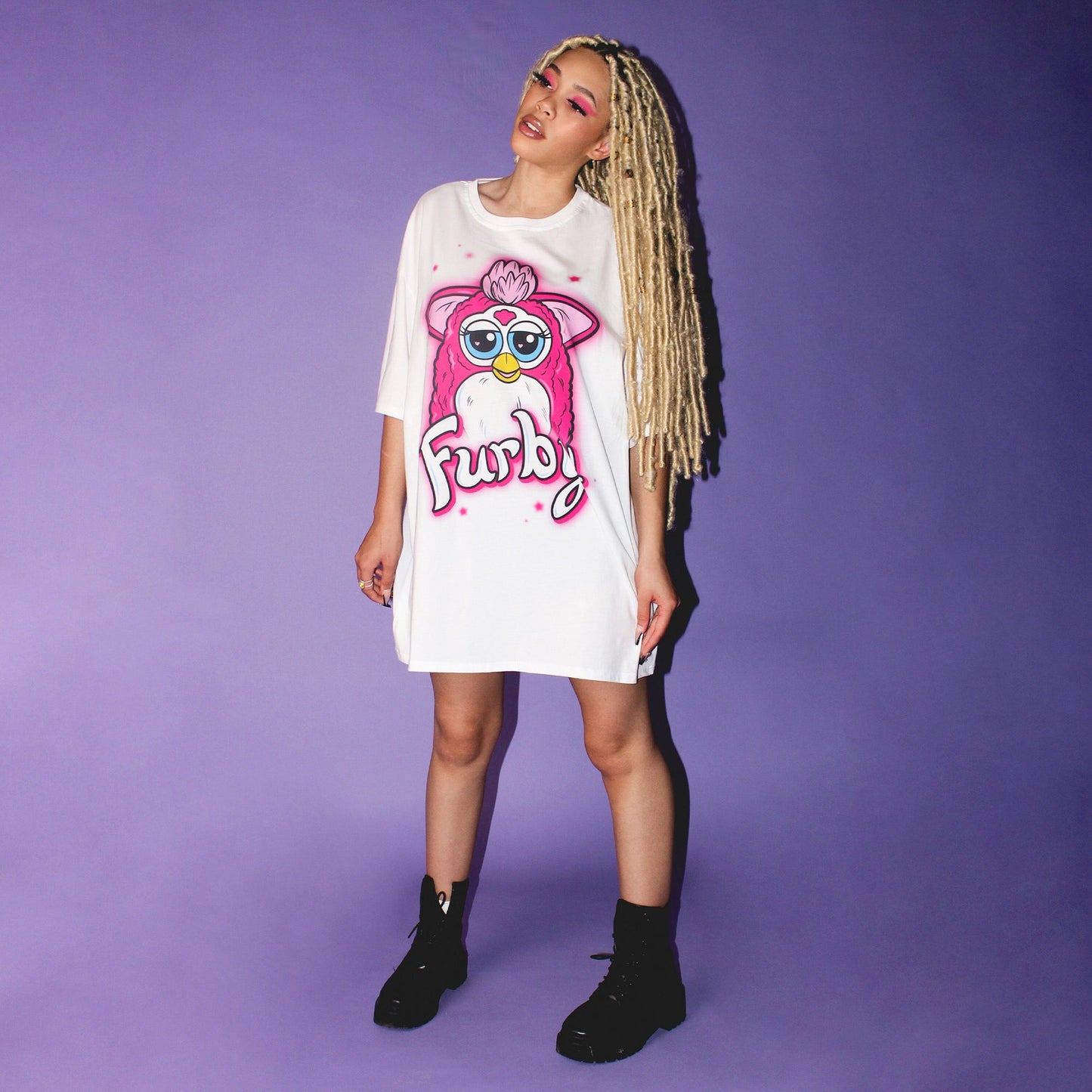 Vestido/T-Shirt Furby x Cakeworthy original