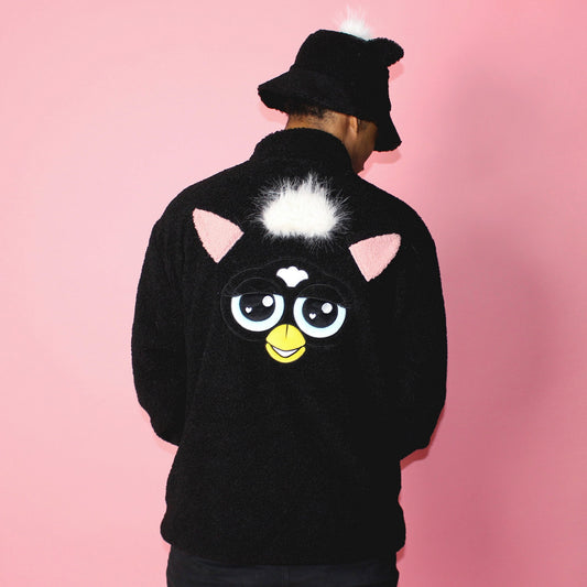 Chamarra negra Furby x Cakeworthy original