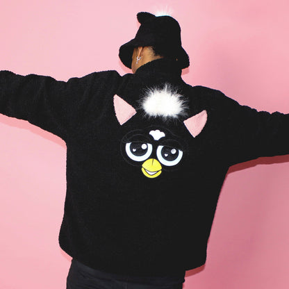 Chamarra negra Furby x Cakeworthy original