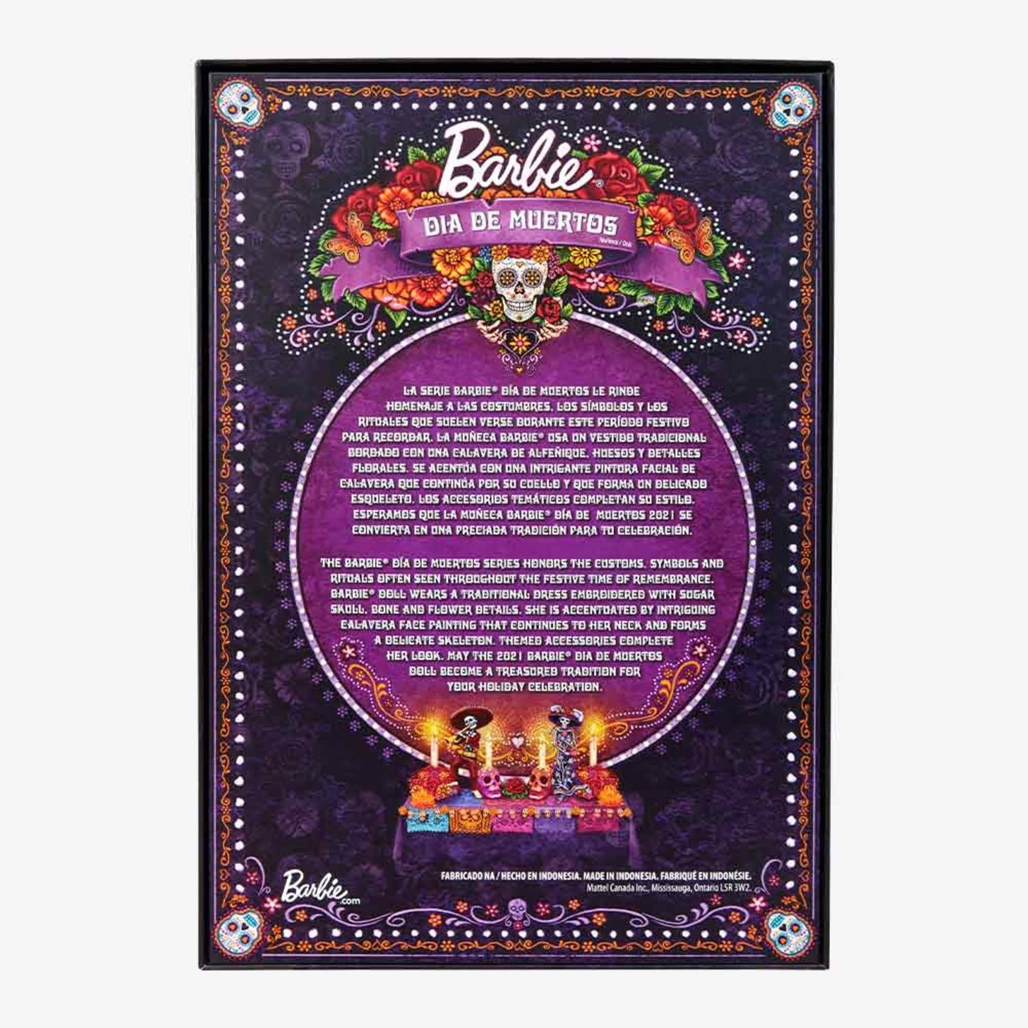 Barbie Día de muertos 2021 GXL27